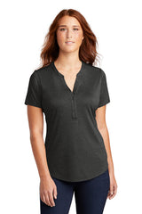 Sport-Tek® LST468 Ladies Endeavor Henley (Basic Colors) (6 Colors) (100% Poly)