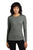 District® DT110 Women’s Perfect Blend® CVC Long Sleeve Tee (Basic Colors) (8 Colors)