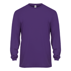 Badger® 5104 C2 Poly Long Sleeve Tee (Basic Colors) (11 Colors)