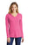 District ®  DM139L Women’s Perfect Tri ® Long Sleeve Hoodie (Basic Colors) (6 Colors)