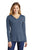 District ®  DM139L Women’s Perfect Tri ® Long Sleeve Hoodie (Basic Colors) (6 Colors)