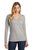 District ® DT6201 Women’s Very Important Tee ® Long Sleeve V-Neck (Basic Colors) (5 Colors)