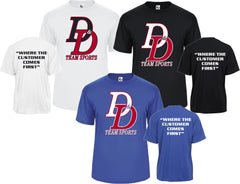 DDTS - BADGER SHORT SLEEVE PERFORMANCE TEE (BLACK, ROYAL, WHITE)